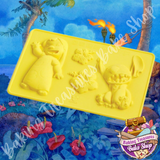 Girl and Alien Ohanna Silicone Mold