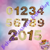 Silicone Mold Cake Pans 0-8 Number Cake