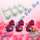 Valetines's Locked Heart Silicone Mold