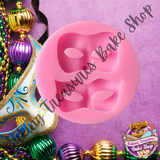 Mardi Gras Masks Silicone Mold