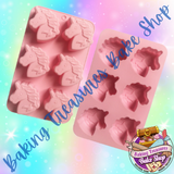 Unicorn 6-Cavity Silicone Mold