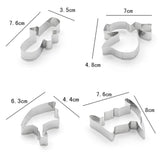 Graduation Cookie Cutter 4 pc