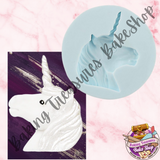 Unicorn Head Silicone mold