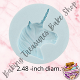 Unicorn Head Silicone mold