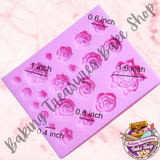 Multiple Rose Pallet silicoen mold