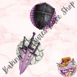 Swords and Shield Silicone Mold