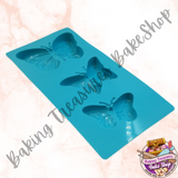 Butterfly 3 Cavity silicone mold