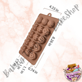 Chocolate Silicone Mold - Flowers