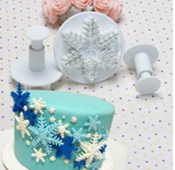 3 pc Snowflake  PLUNGERS